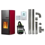 Pachet economic - Termosemineu cu peleti KOPH PM 25 kW Fiama
